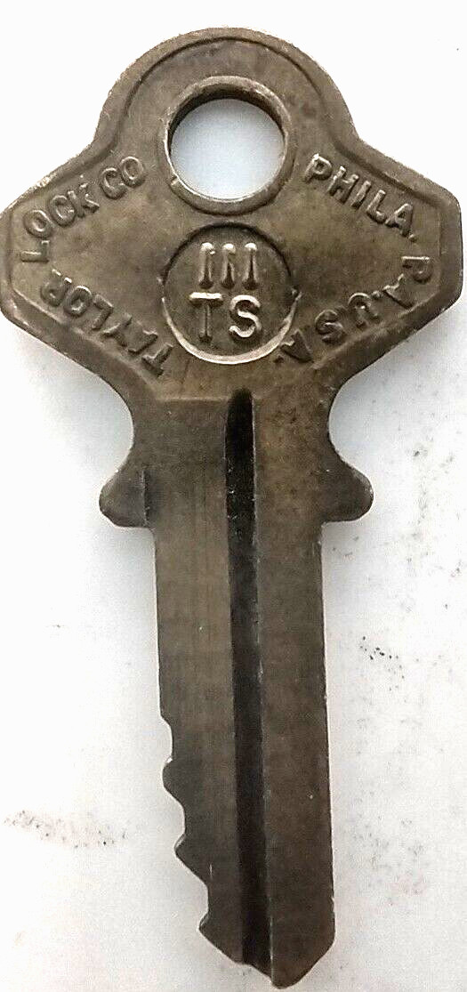 Vintage Key Taylor Lock Marked “111TS B1530” Phil PA 1-7/8” *CHOOSE QUANTITY*