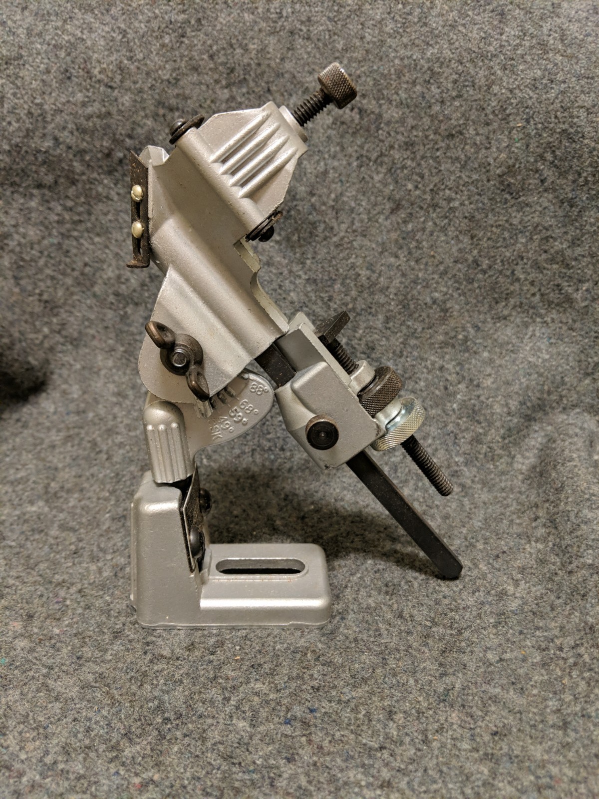 General Drill Grinding Attachment NO..825 Fixture Sharpening Nice! Made In USA