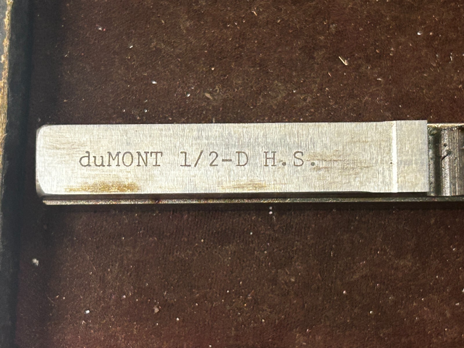 MACHINIST OkCbA TOOLS LATHE MILL Dumont 1/2″ Sharp Broach Broaching Tool