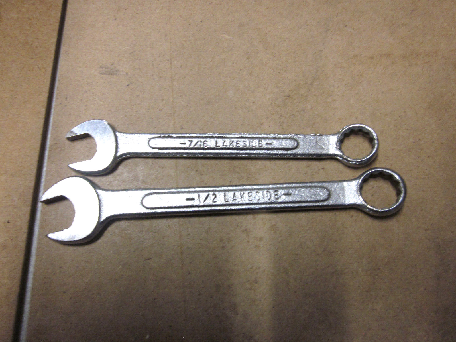 Lakeside Combination Wrenches 7/16 and 1/2
