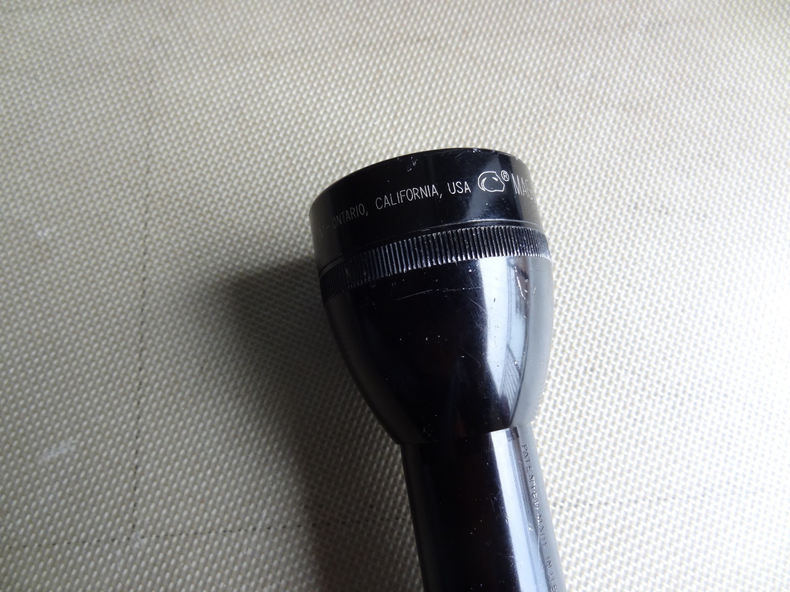 Vintage Mag-lite 2C 9″ Black Aluminum Flashlight – Made in USA -23002428