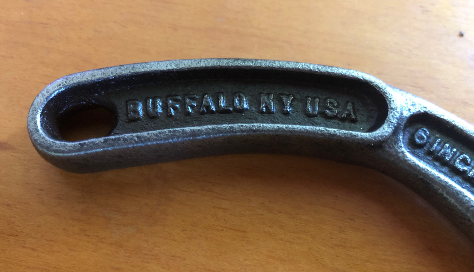 WESTCOTT KEYSTONE MFG CO. 6 INCH NO.76 ADJUSTABLE S WRENCH VINTAGE