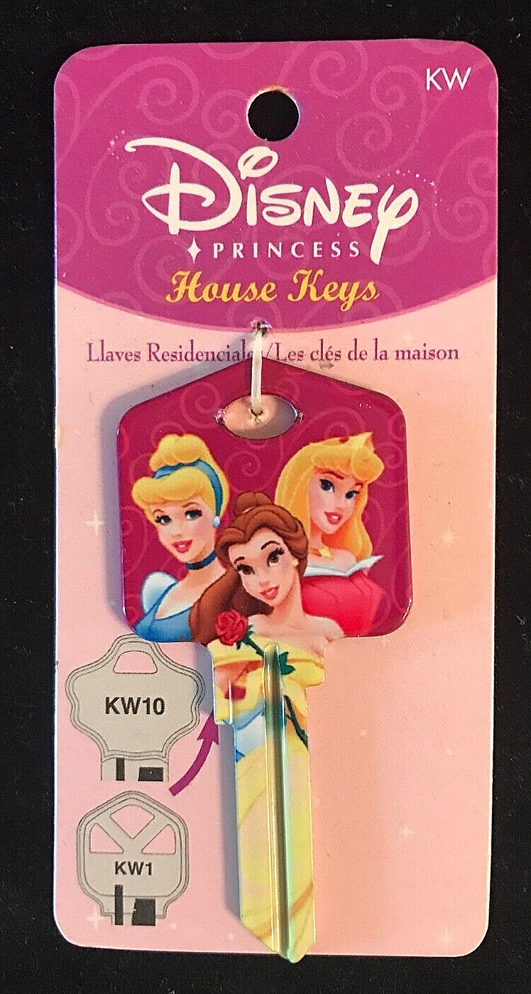 Disney Princess House Key KW1 / KW-D18 Uncut BRAND NEW