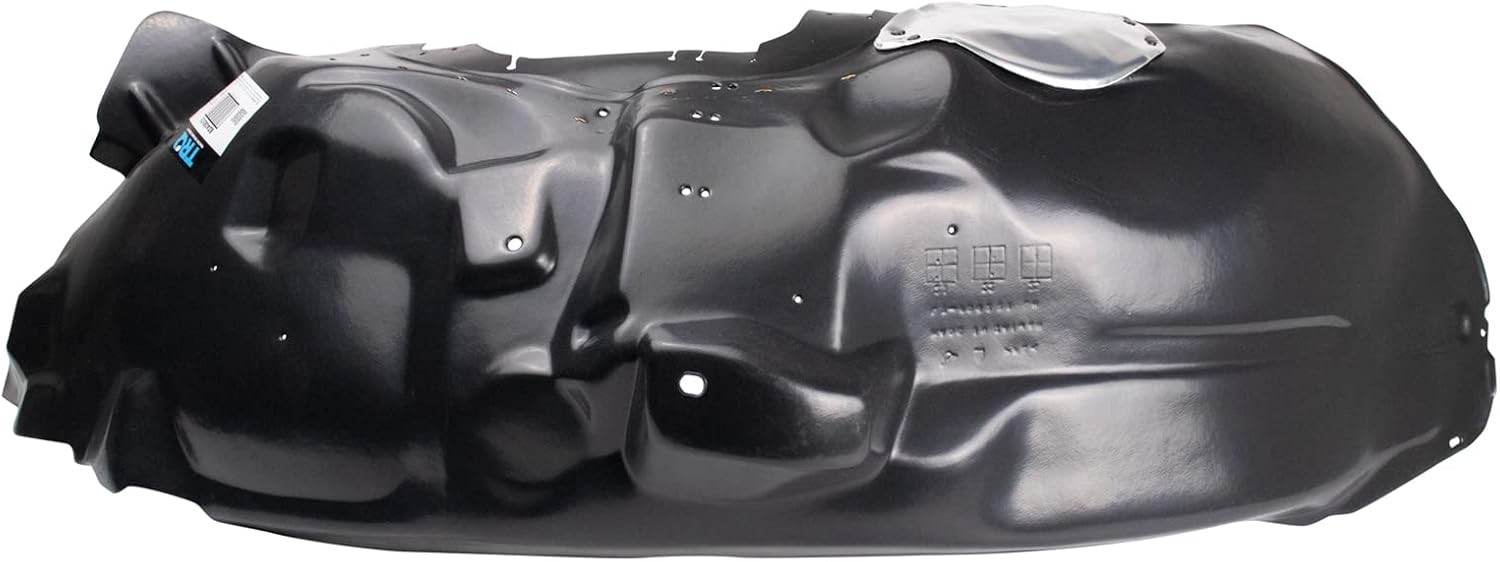 TRQ Front Left Inner Fender Liner Black Drivers Side Compatible with 2011-2014