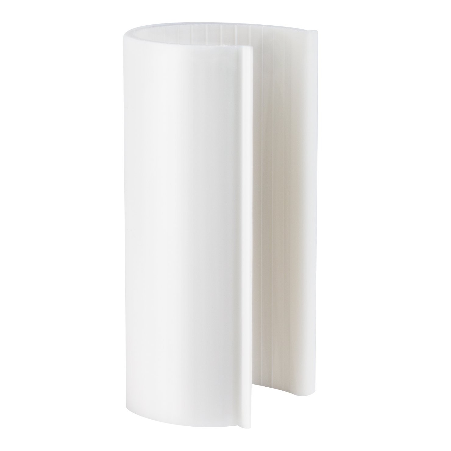 EZ White Snap Clamp 1.5″ x 4″ for 1.5″ PVC Pipe, 10-Pack