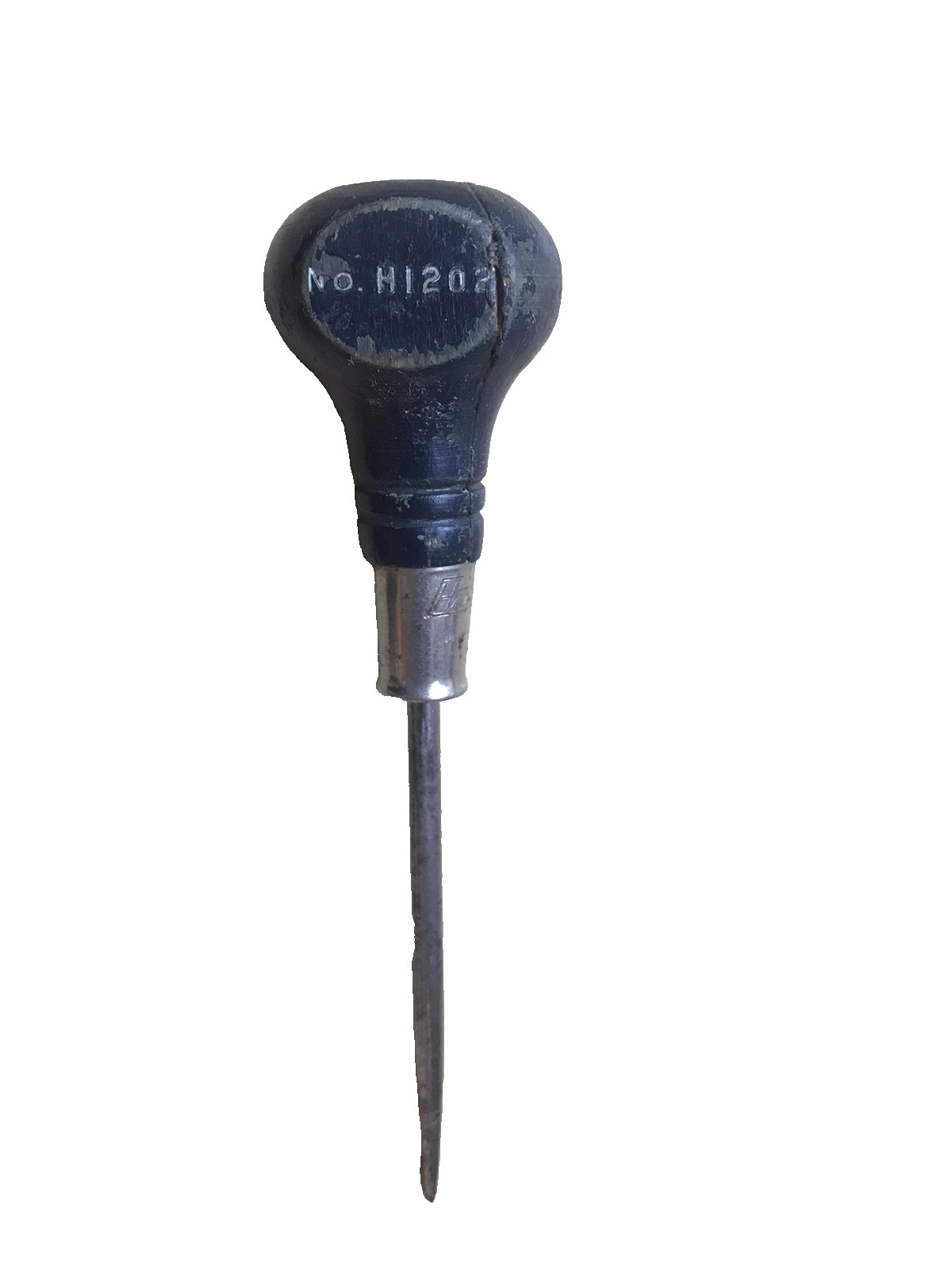 Vintage Stanley Handyman Scratch Awl No. H1202 Wood Handle USA Tool, SM2552