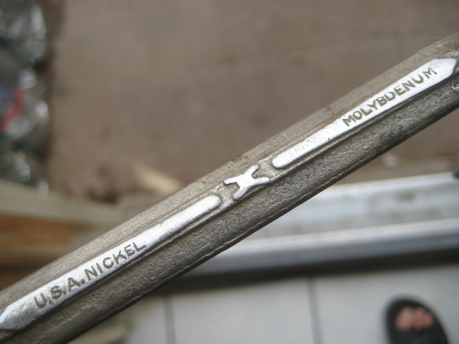 1930s Vintage BRIDGEPORT HARDWARE MFG. CO. *** 5/8″ & 11/16″ Box End Wrench USA