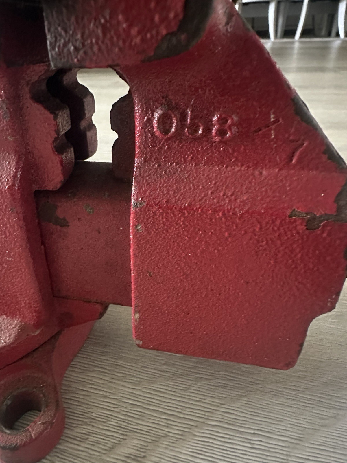 Vintage Columbian Swivel Anvil 3 1/2” Jaw – Bench Vise D4 3 1/2 M5