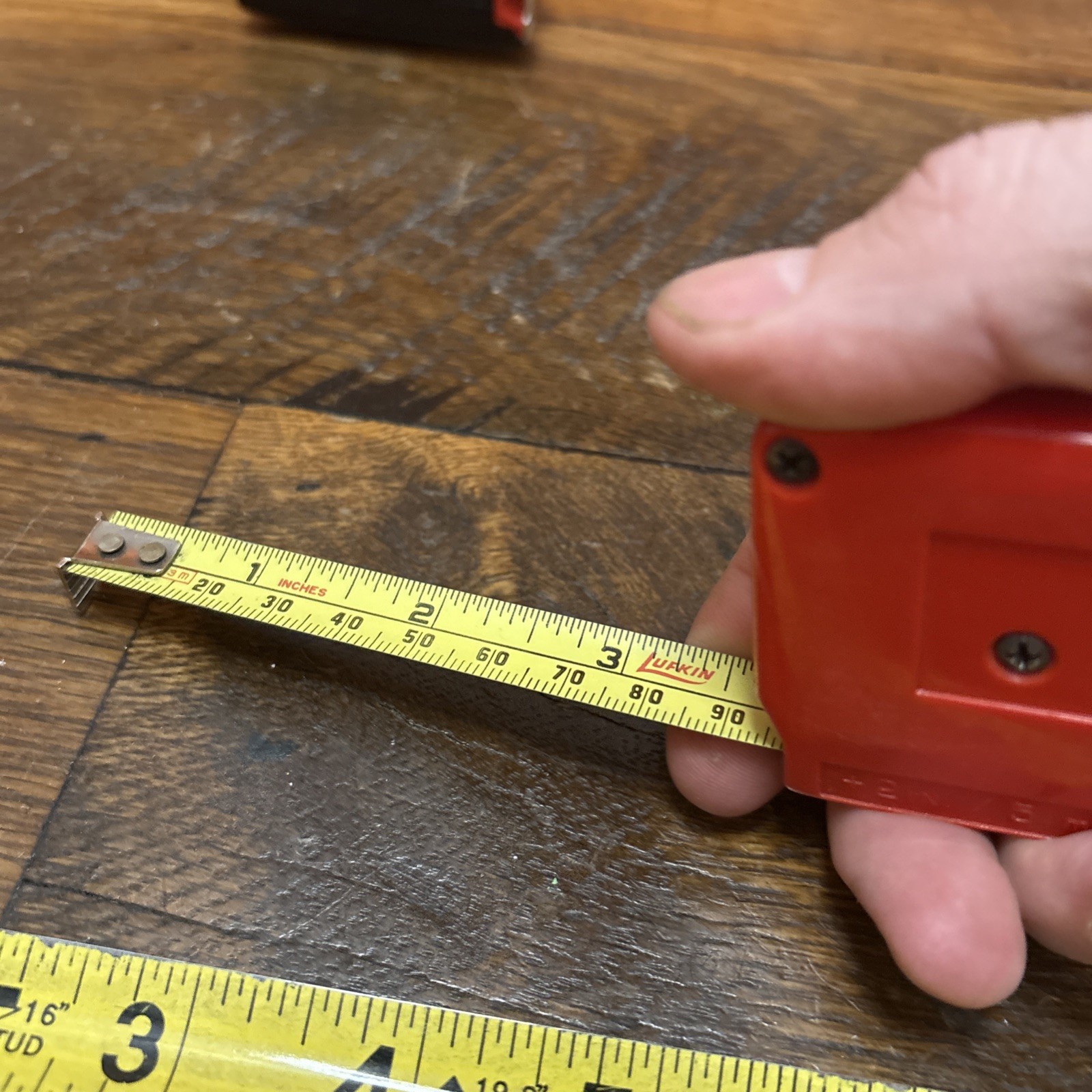 Vintage Rare Holcroft Lufkin Made In USA 10 Ft Tape Measure 10’ Inches & MM