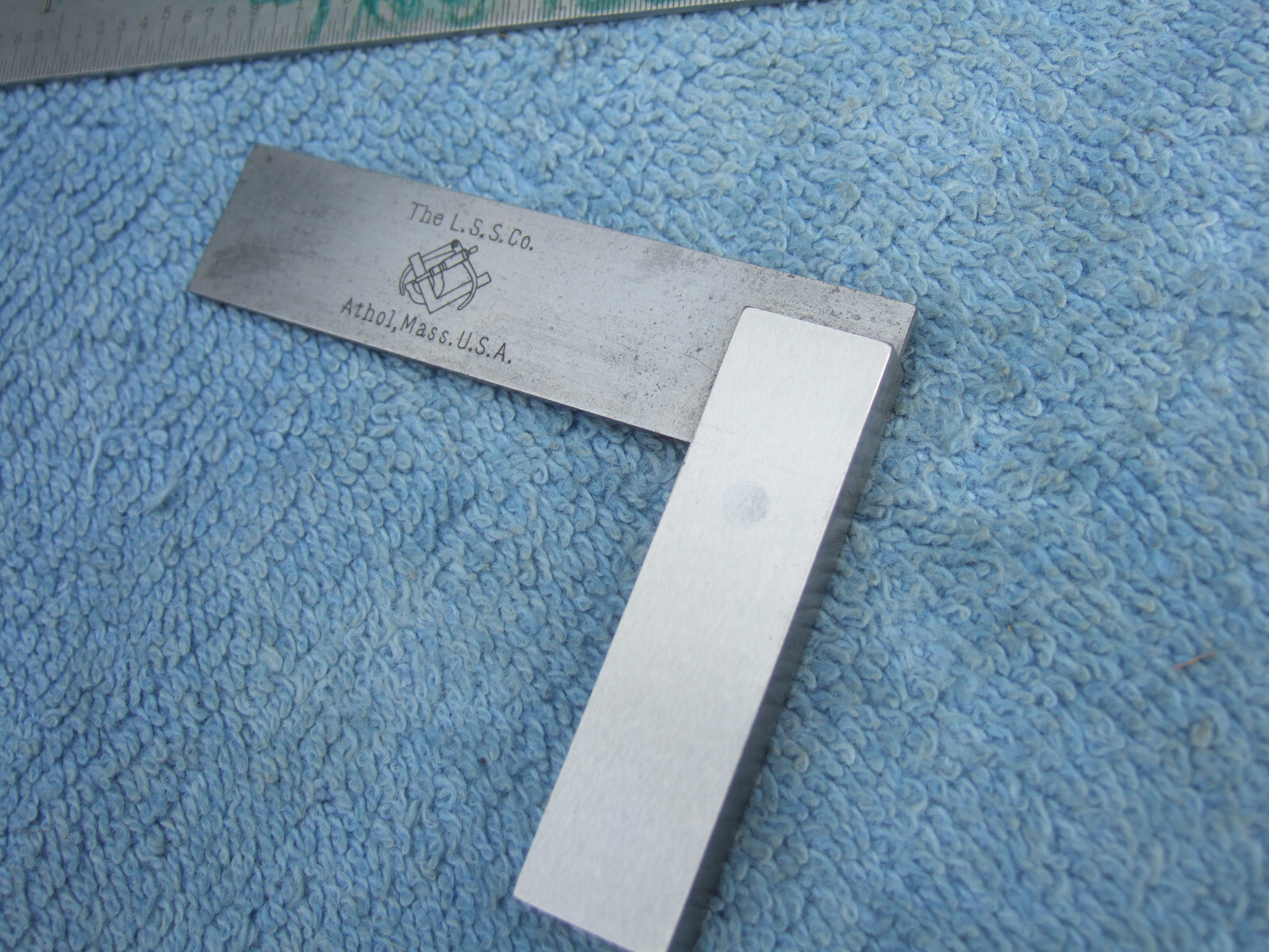STARRETT No.20 VINTAGE OLD 2 In. SQUARE USA MACHINIST INSPECTION NO ENGRAVING 2A