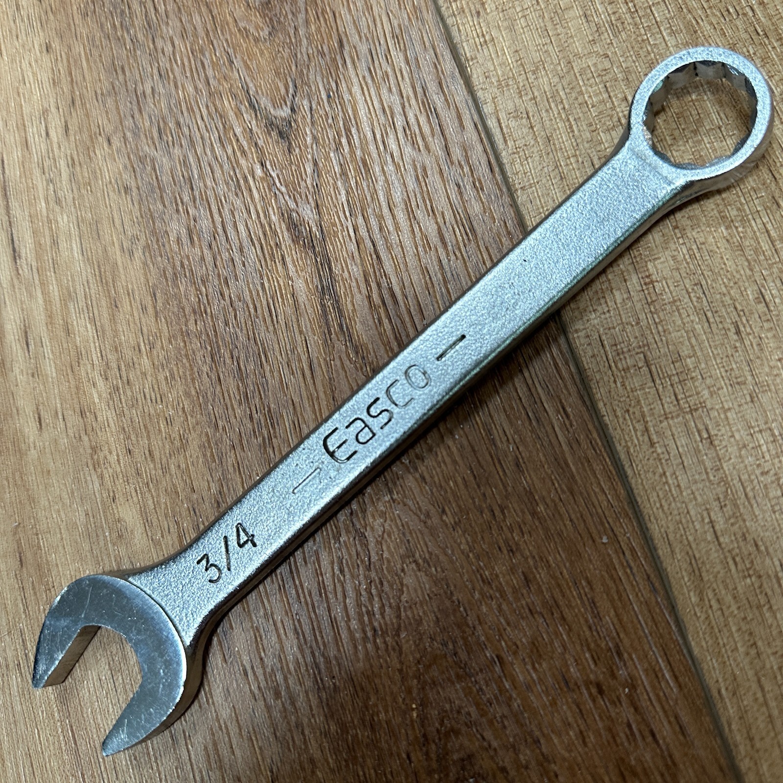 Easco Tools 3/4″ Inch Combination Wrench 12-Point 631124 Made In USA 8″ Long