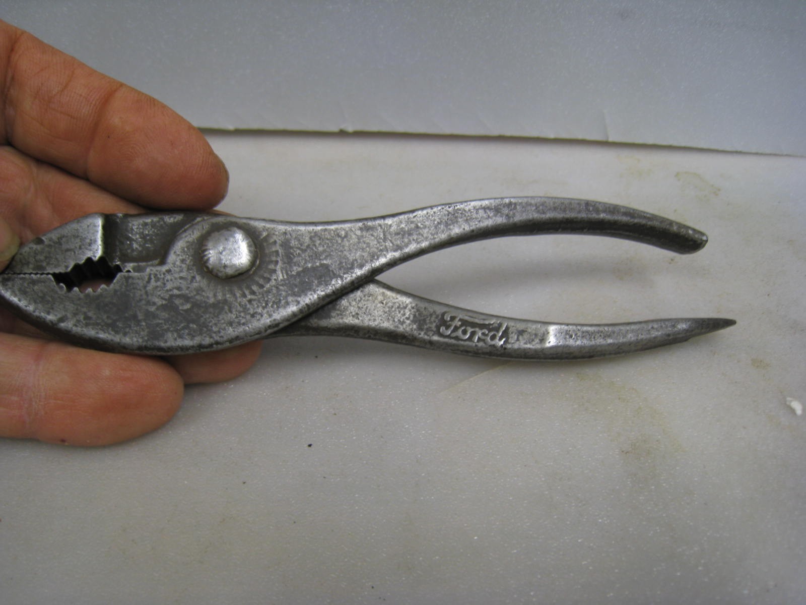 FORD AUTO SCRIPT SLIP JOINT PLIERS WRENCH CAR ANTIQUE TOOL KIT MODEL A T