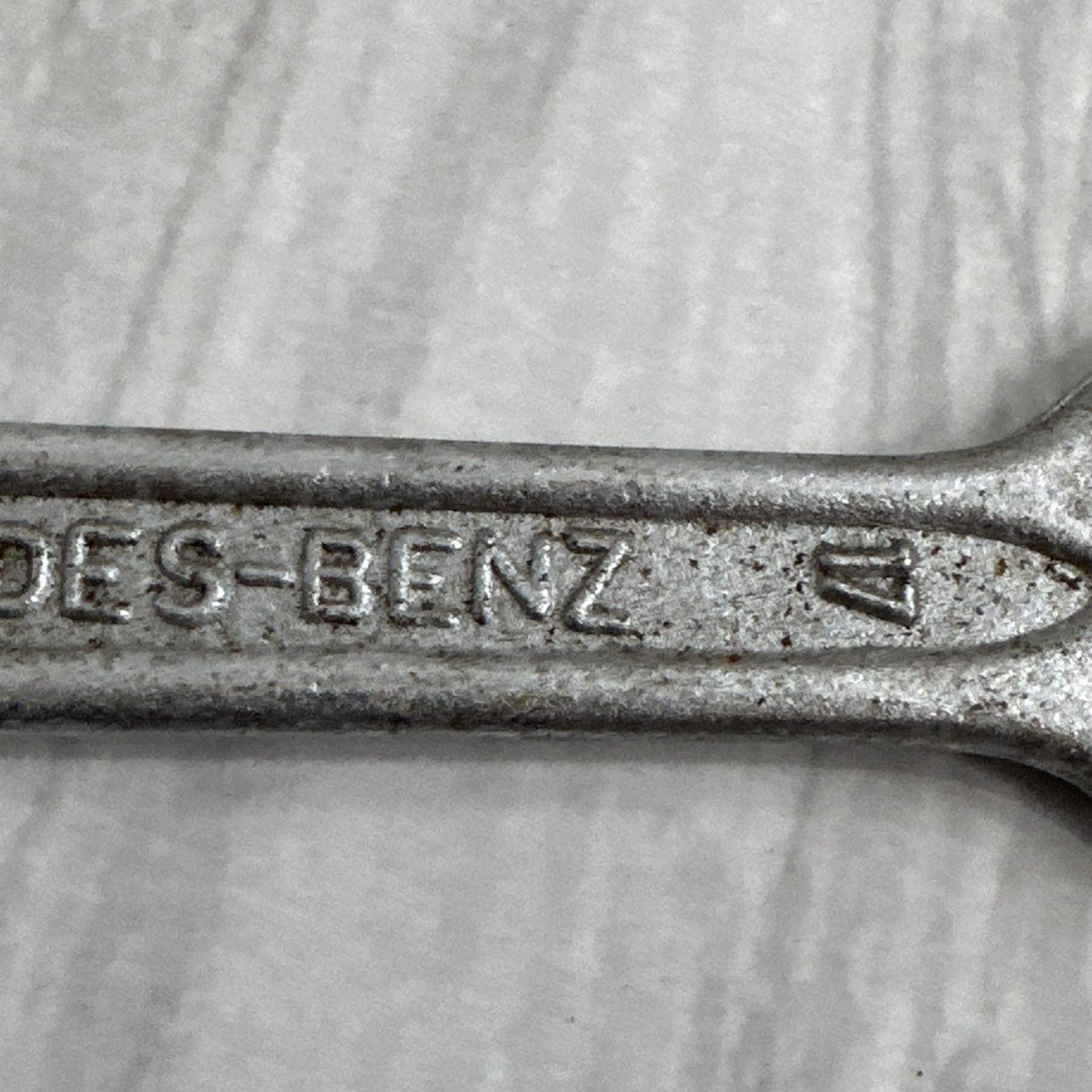 Vintage Mercedes-Benz Double Open End Wrench 19mm & 17mm Unior Germany