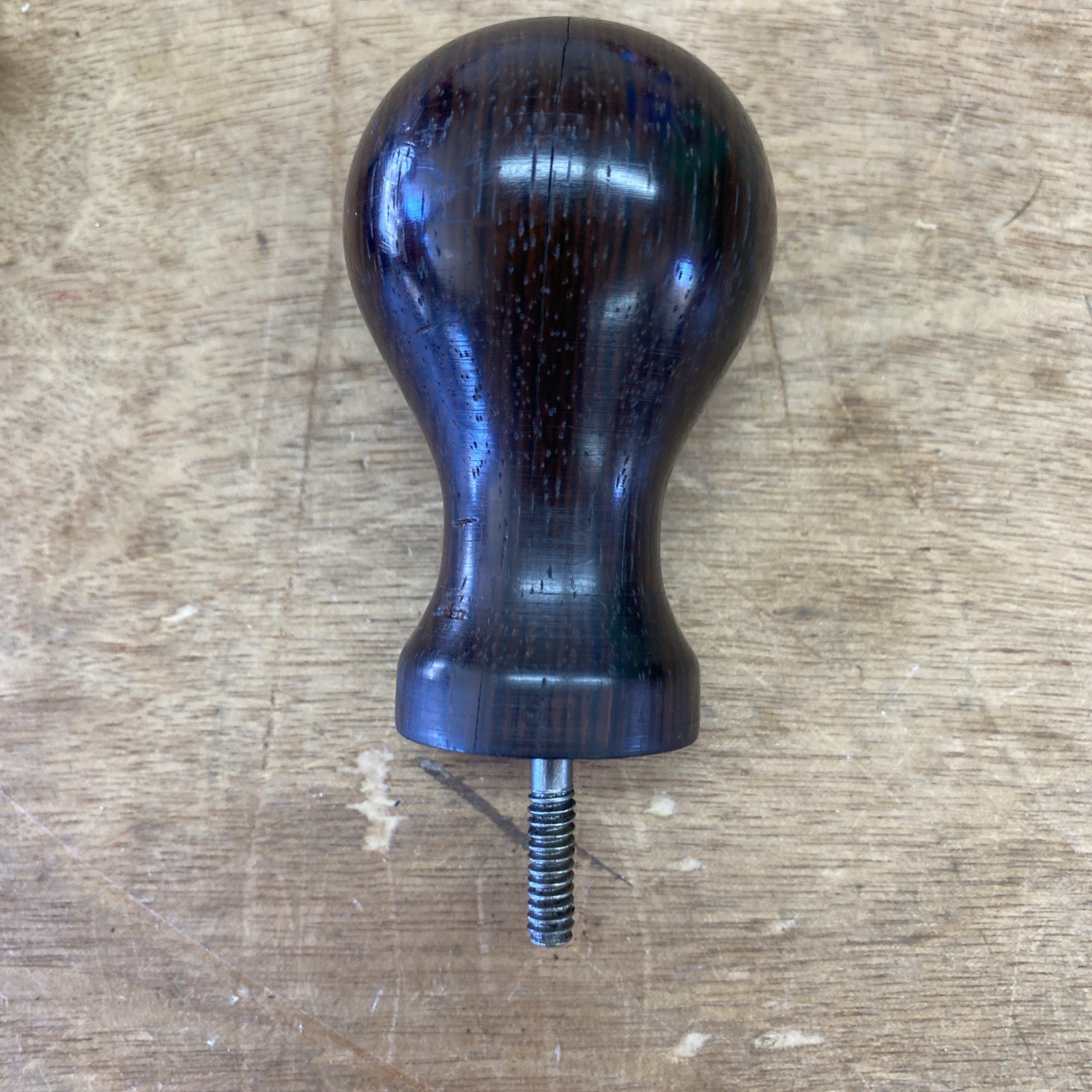 Vintage Stanley Bed Rock No 606 607 Rosewood Tote and Knob