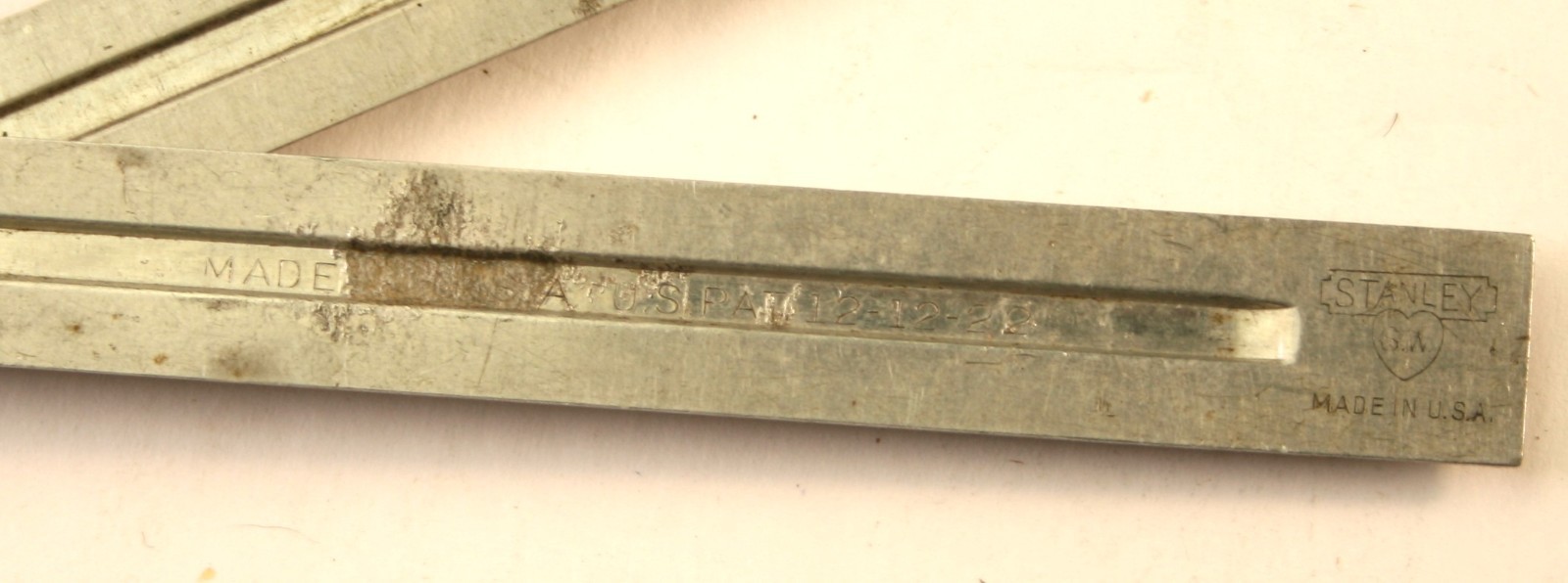 STANLEY NO. 413 ALUMINUM ZIG ZAG RULE