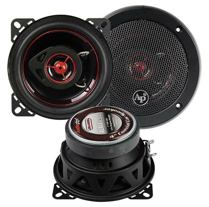 Audiopipe Redline Speaker 4″ 2-Way (Pair) 100 Watt Pp Cone Csl1402R