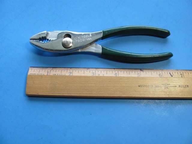 S-K Tools 7206 Slip Joint Pliers 6-1/2″ Long,USA