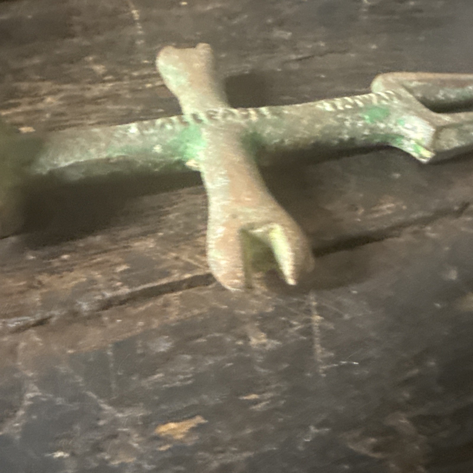 ANTIQUE 4 SIDED WRENCH, CHICAGO SPEC MFG CO. SPECIALTY TOOL, #3024, MALLEABLE