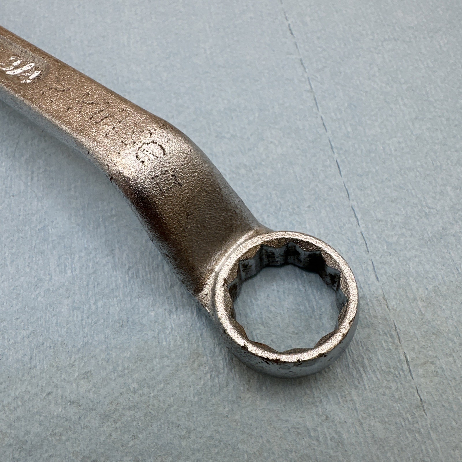 Vintage DUNLAP Tools Deep Offset Box End Wrench 3/4”x 25/32” USA