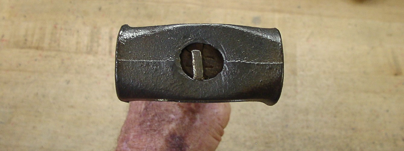 Vintage Punch-Lok 1lb.15.6oz Blacksmith Forming Hammer,3-3/8″ Head,VGC,L@@K!