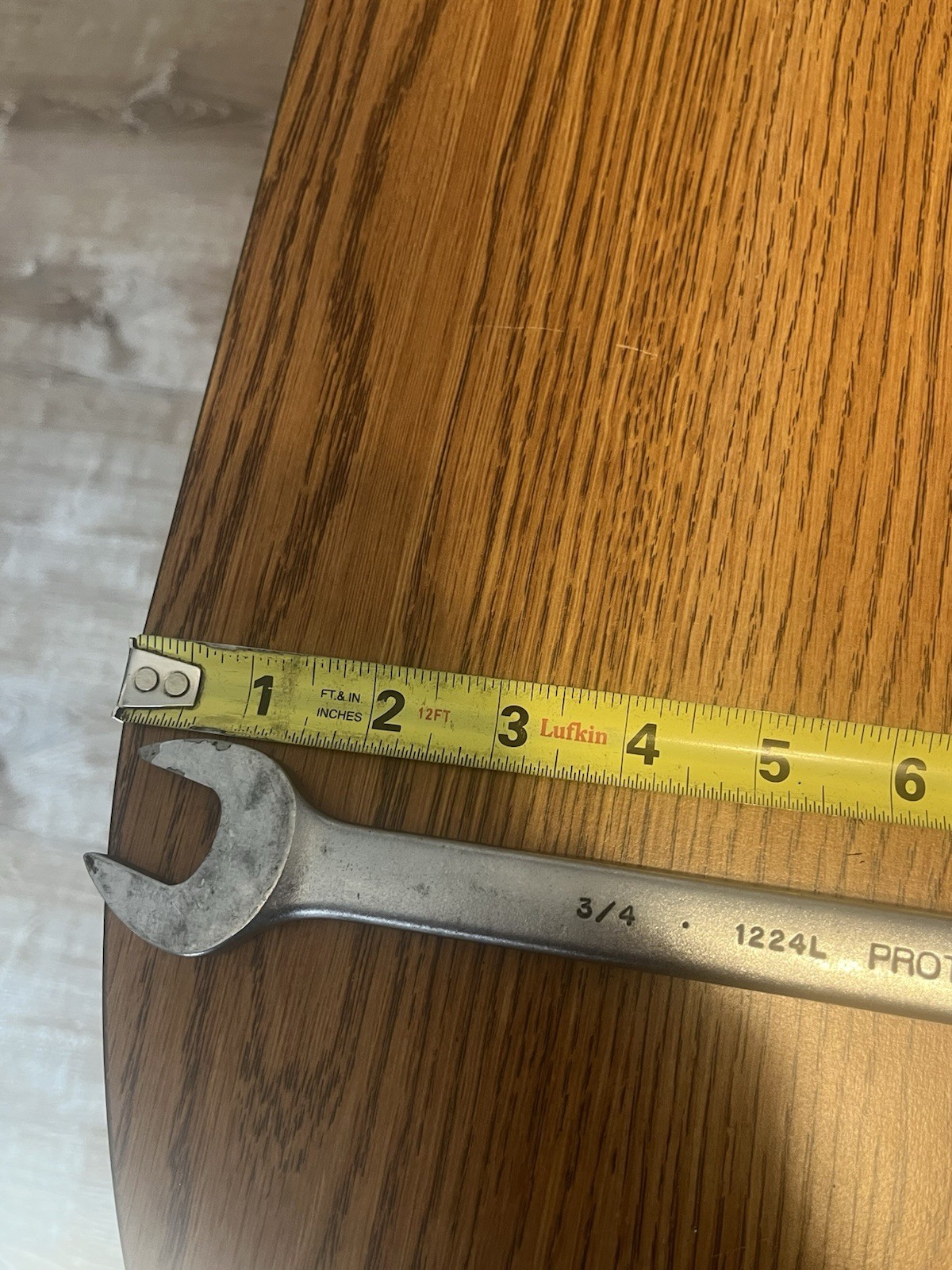 3/4 open end box wrench Proto 12pt 12 inches long