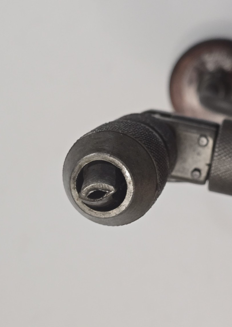 Sears Fulton No 8 Ratcheting Drill Brace w 2-Jaw Chuck