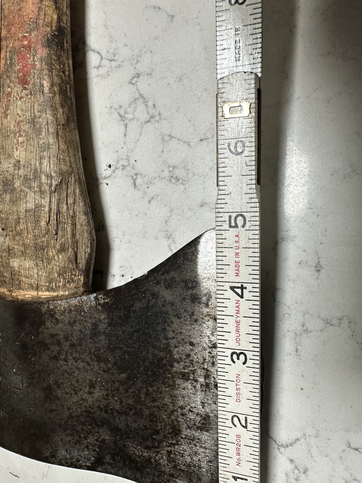 True Temper Vulcan Kelly Works Double Bit Axe 35” Wood Handle 5 Lb Vintage