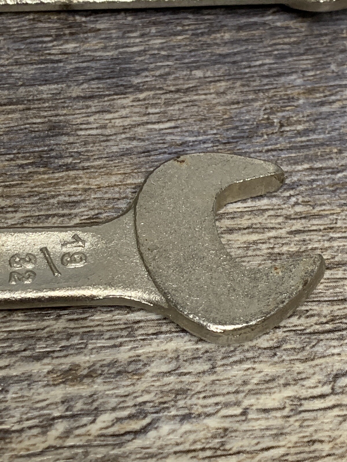 West Germany Open End Wrench 11/16-19/32 Drop Forged Steel