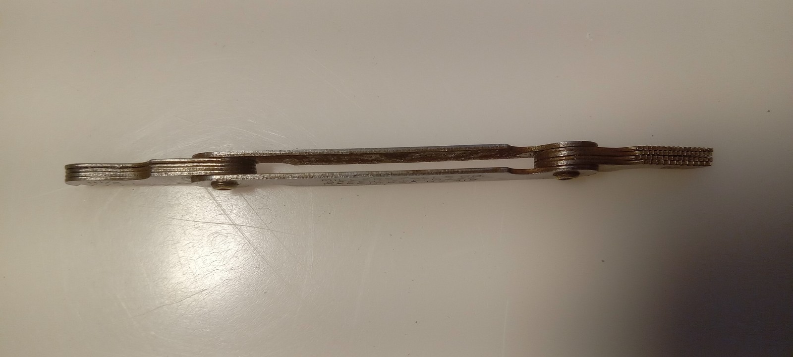 Vintage Millers Falls Co Machinist Screw Pitch Gauge / Thread Gauge No. 315