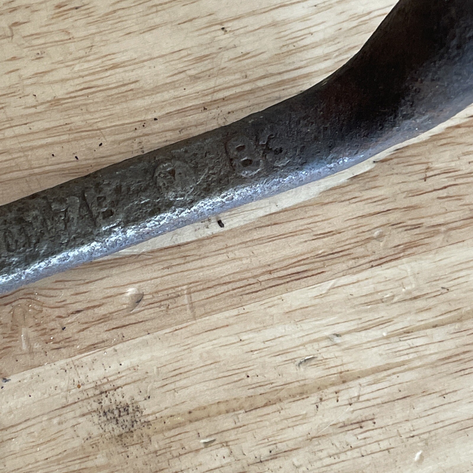 Vintage Ford Scripted Offset Double Box End Wrench 01A-17017-B Circle M 83