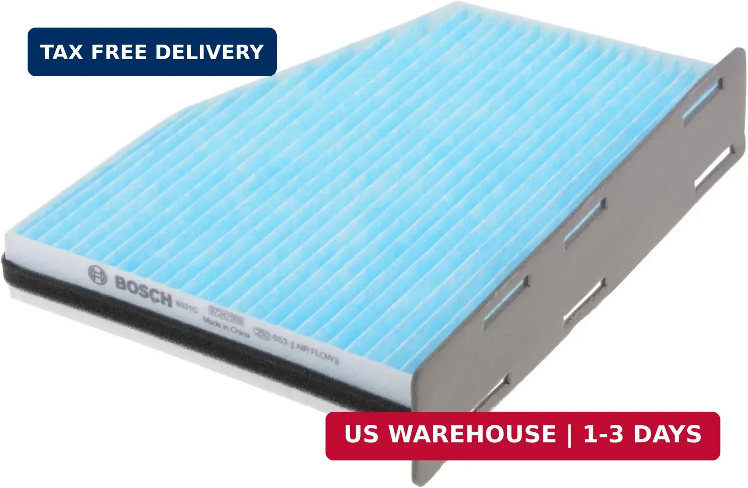 Bosch Automotive 6031C HEPA Cabin Air Filter for Select Audi, A3, TT, Q3 Quattro