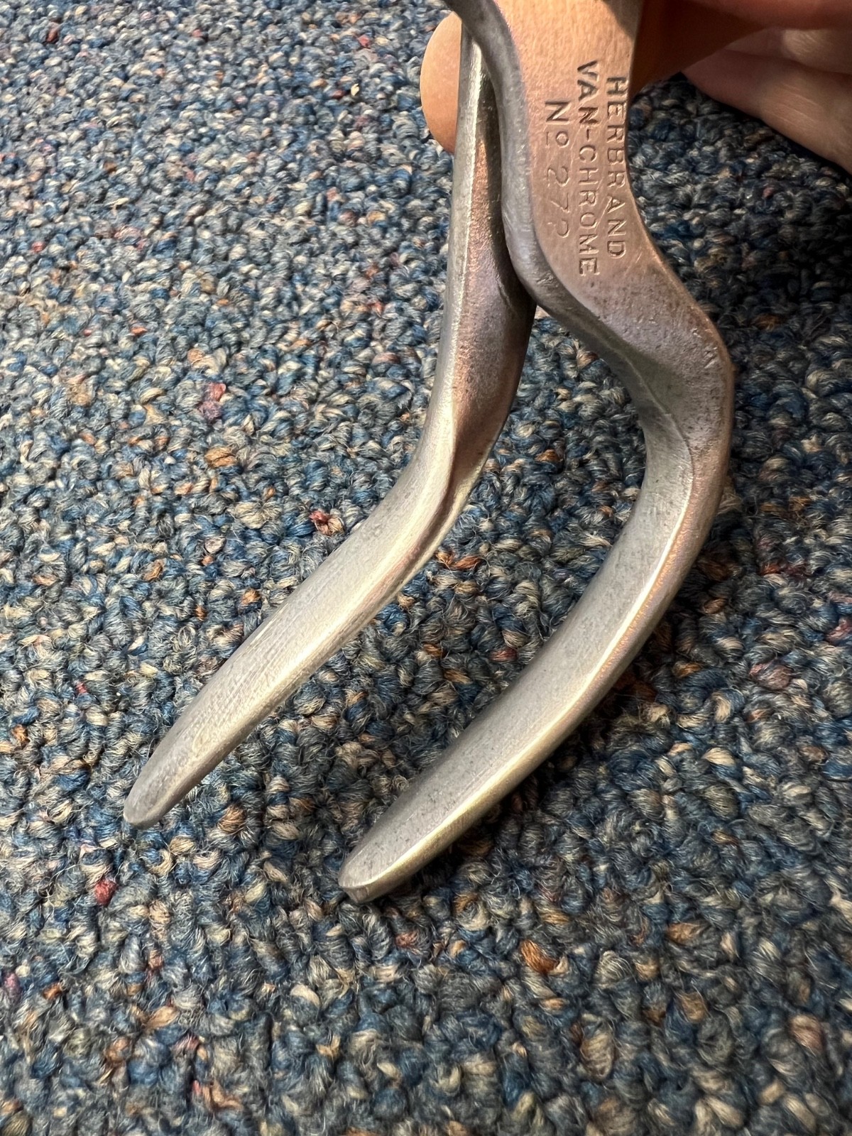 Vtg Herbrand Van-Chrome No. 272 Steeldraulic brake pliers, exc. cond.
