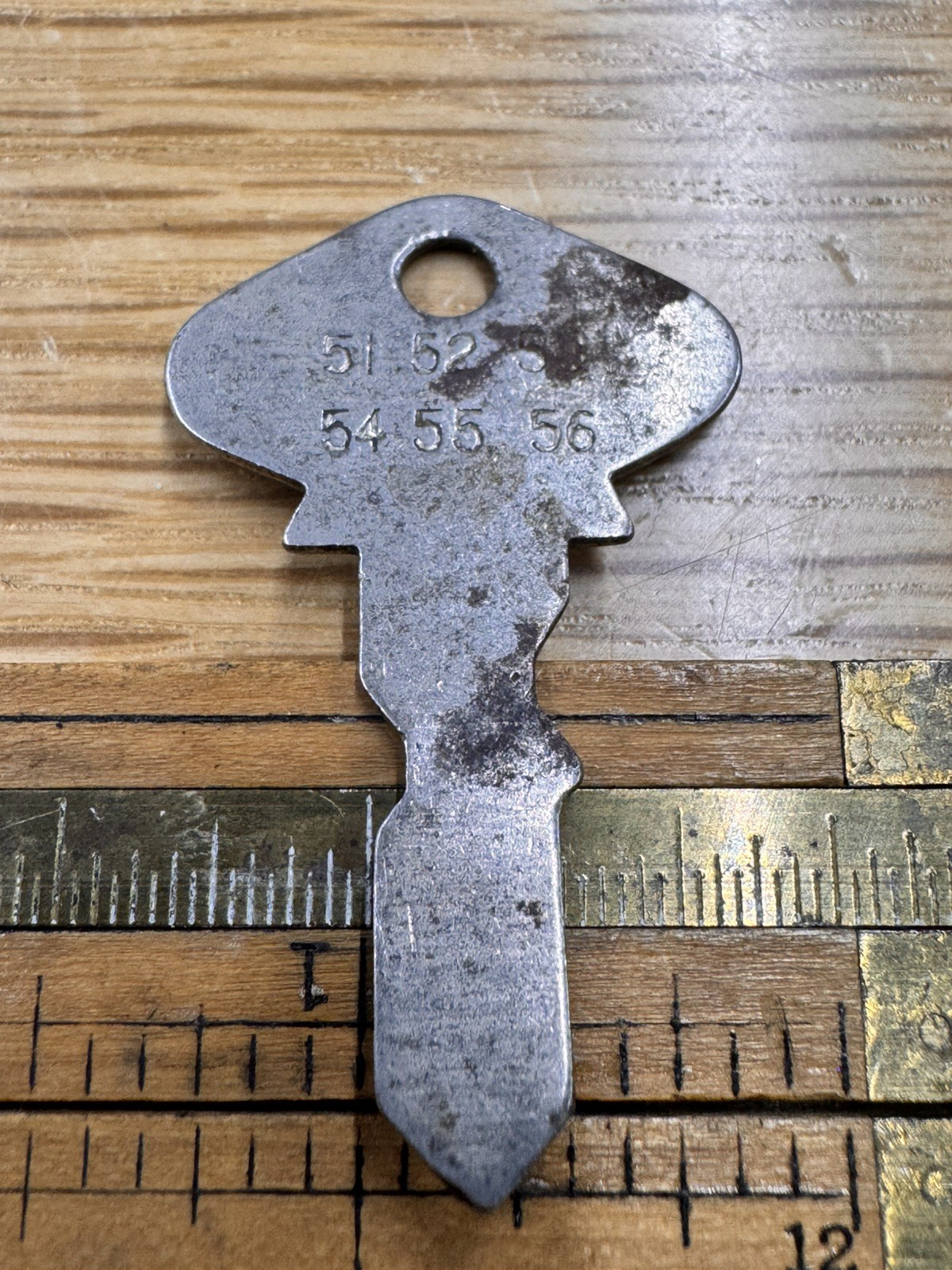🌿 🗝️ Vintage Ford Model T Ignition dealer Key # 51-56 Coil Switch Antique