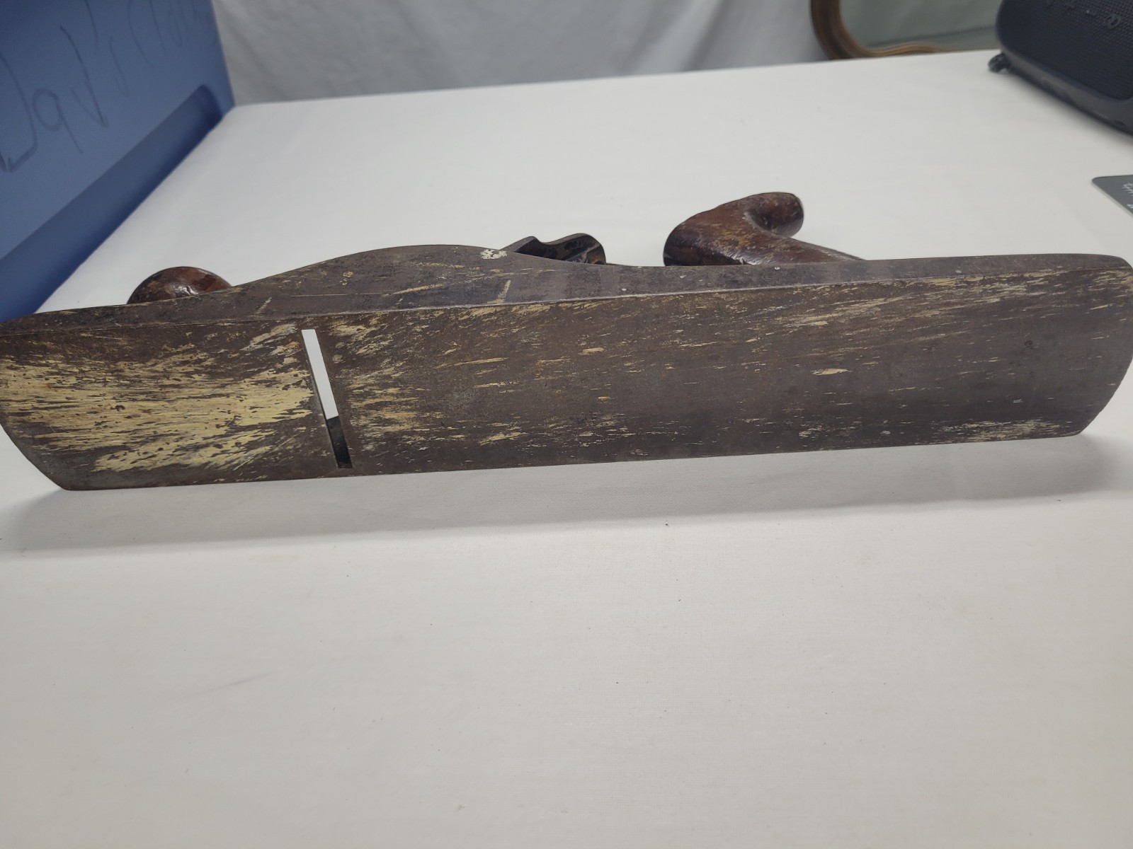 Vintage Stanley Baily Sweetheart 14 In. No. 5 Wood Plane Smooth Bottom Made in C