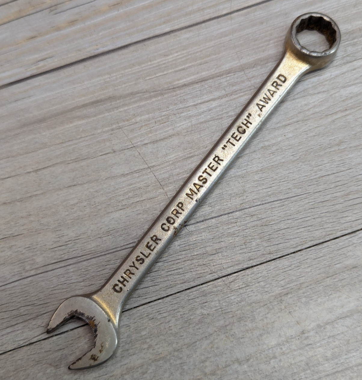 Chrysler Corp Master Tech Award 7/16″ 12 Point Wrench Bonney 5″ Length USA