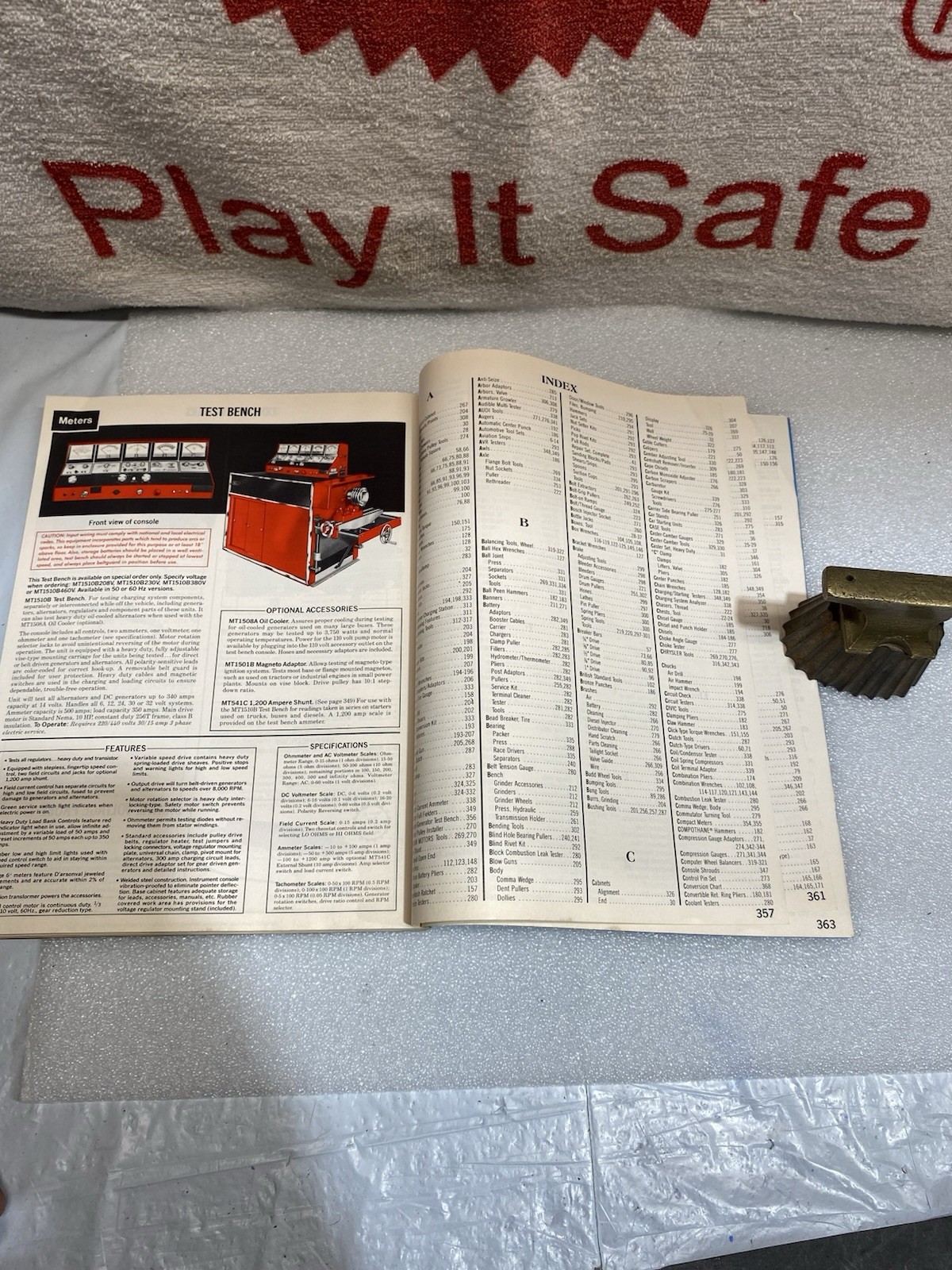 SNAP ON TOOLS 65TH ANNIVERSARY TOOL CATALOG