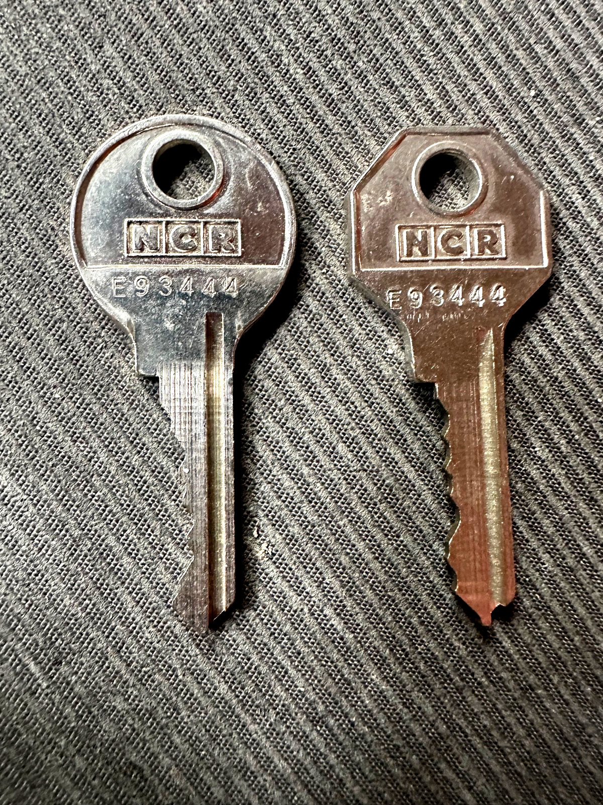 Vintage Prop Control & Reset Key NCR # E67404 ( National Cash Register )