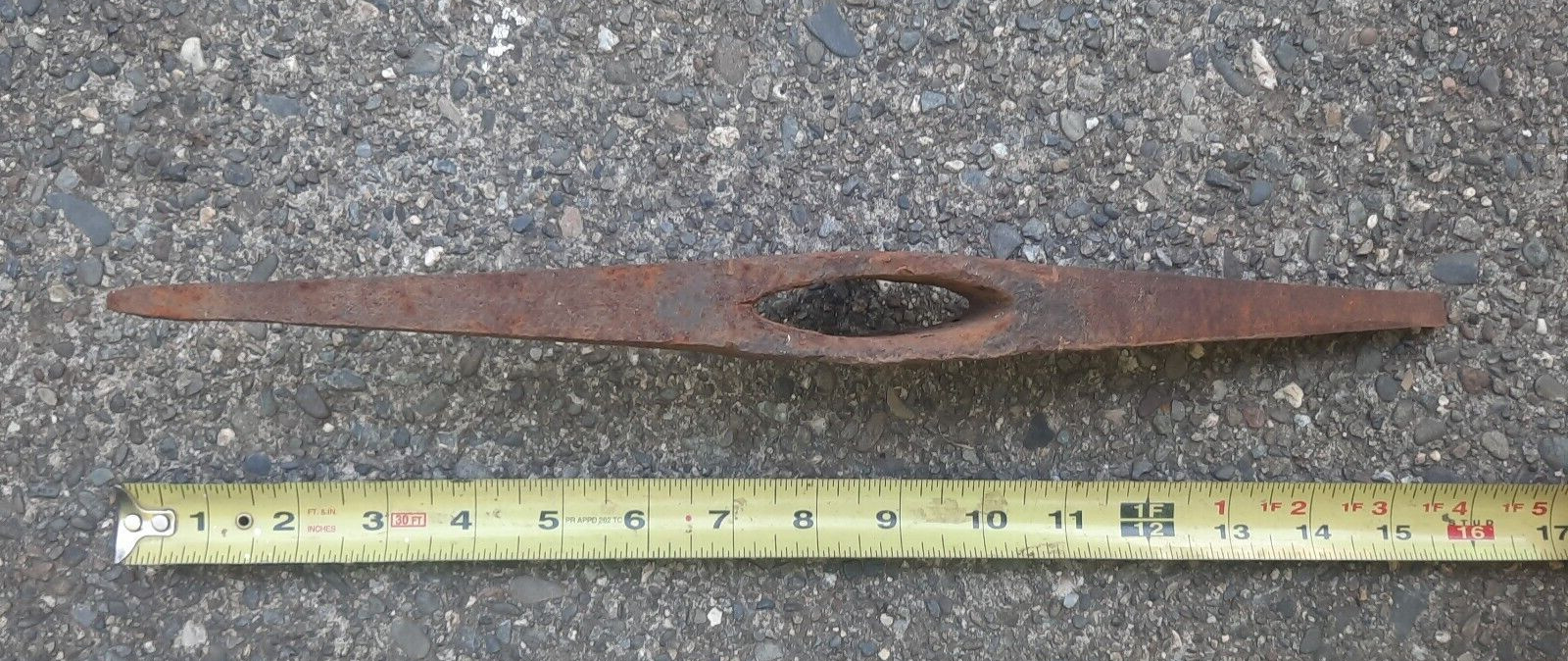 Antique Small Pick Axe Double Head Miner Prospector