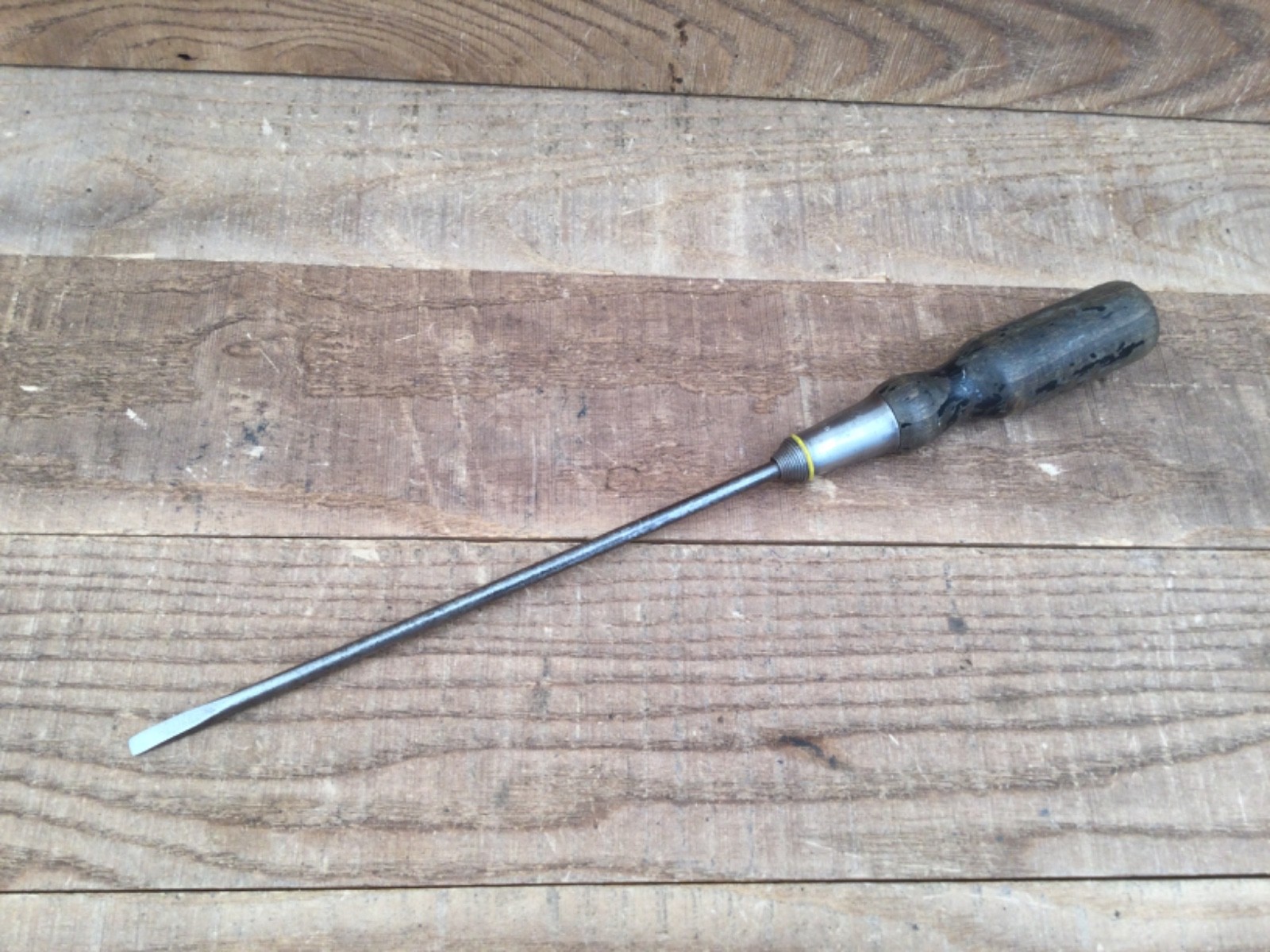 Vintage Stanley No.45 Long Reach Flat Tip Screwdriver 12 ¾” Length