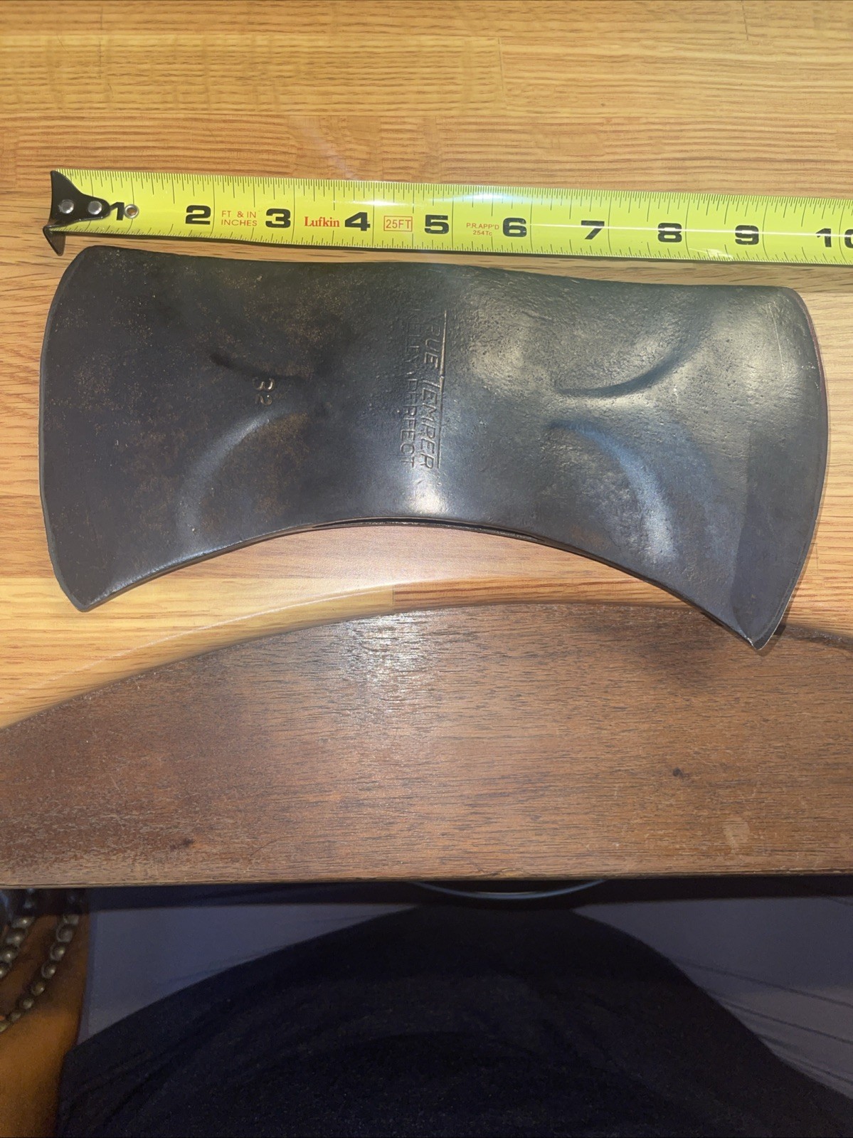 Vintage True Temper Kelly Perfect Beveled Double Bit Axe Head 3 lbs 4 oz