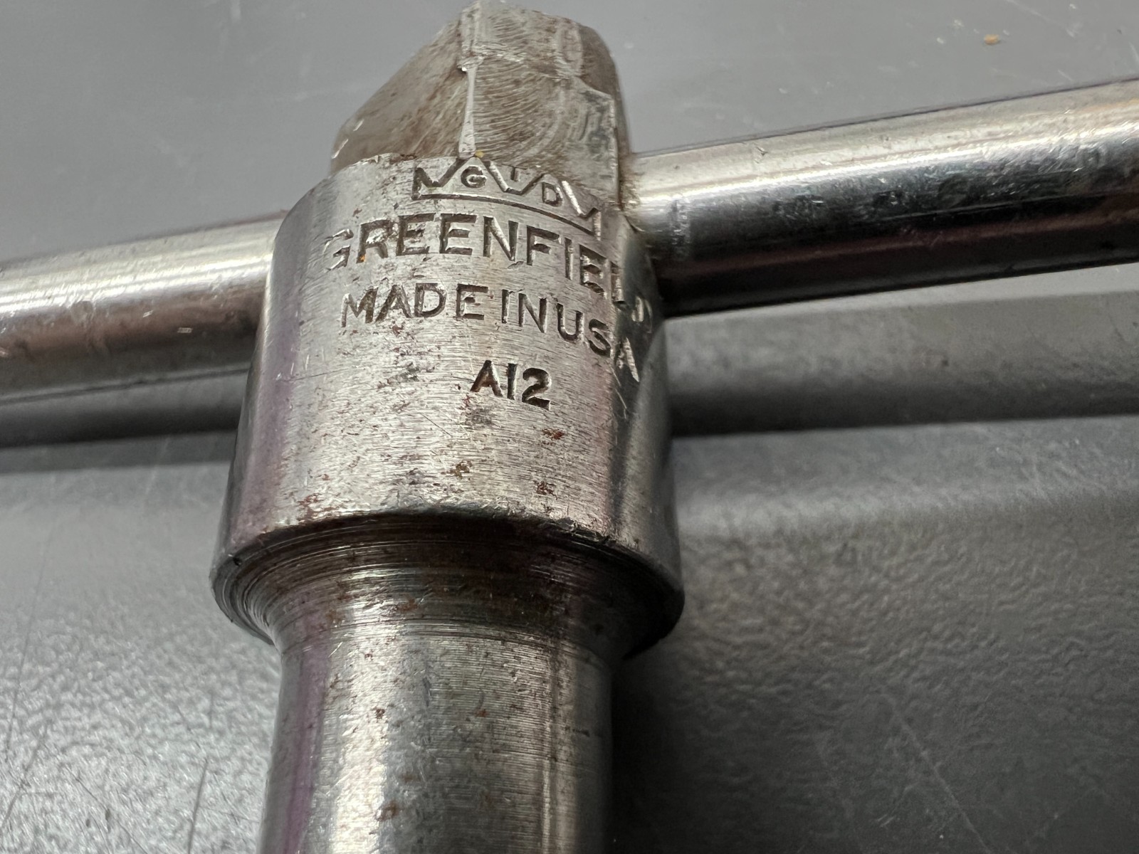 (S) GTD GREENFIELD A12 10.5″ MACHINIST T HANDLE TAP WRENCH – MADE IN USA