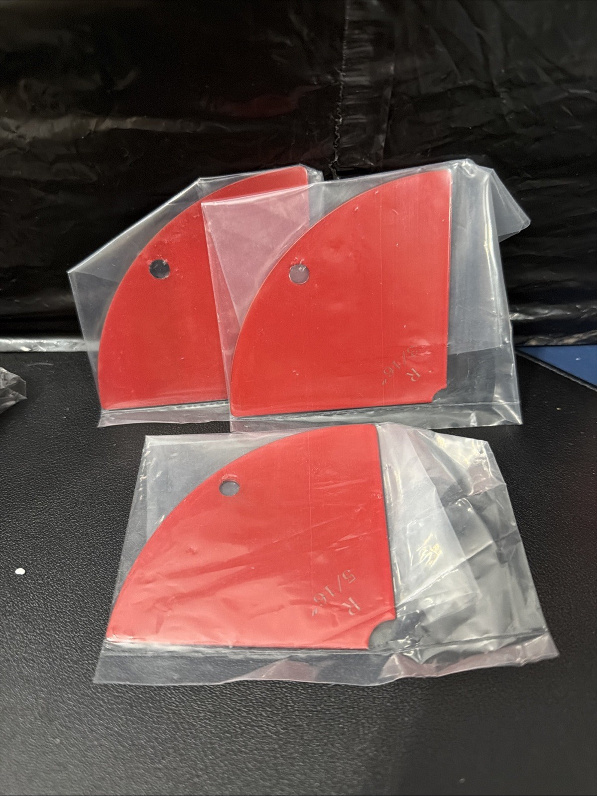 3 PC. CABINET SCRAPER SET Unbranded Radius Set