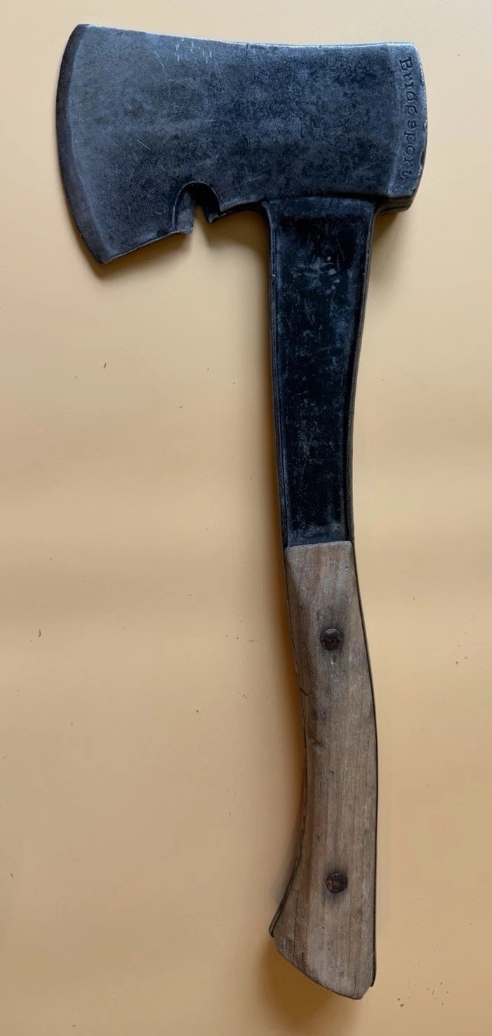 Antique Boy Scout Hatchet 13.5” Made by B’Port HDWE. Mfg Corp USA 1910’s-1930’s
