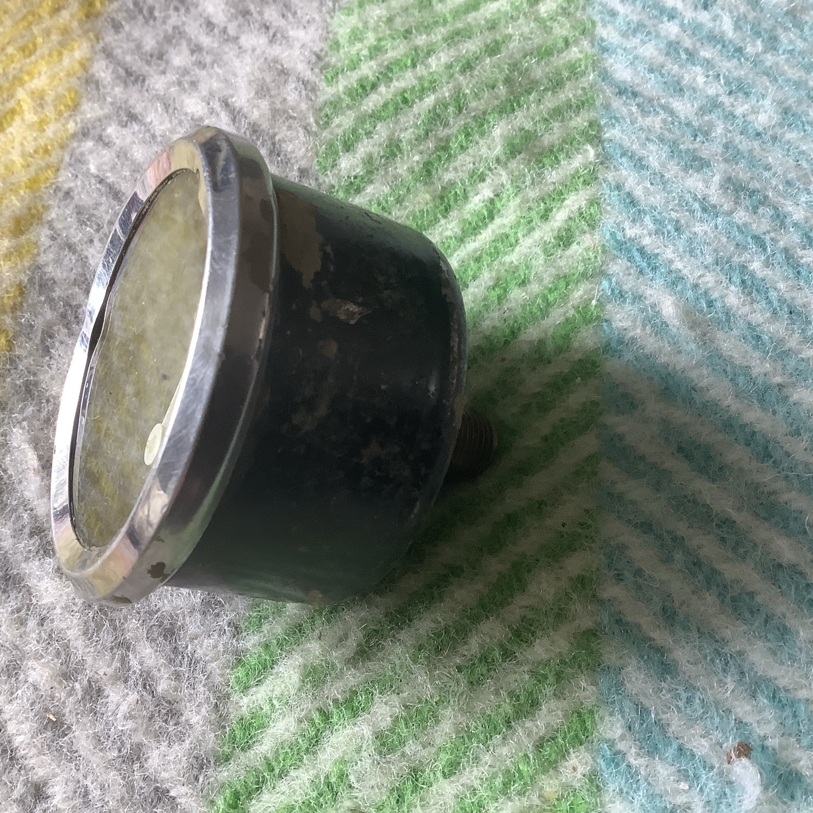 Rare Vintage Classic Car Pressure Gauge British Made By Smiths Ind