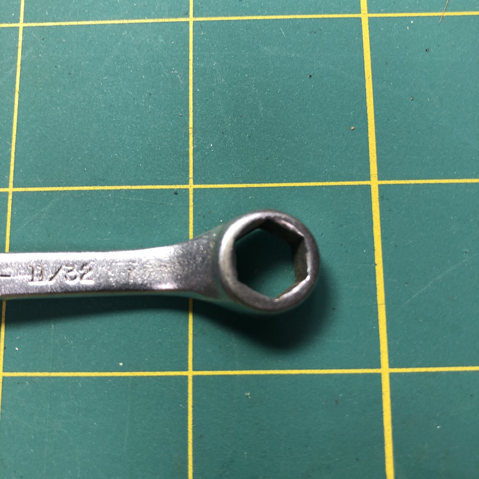 Vintage Craftsman -V- 5/16” By 11/32” Six Point Ignition Midget Wrench USA