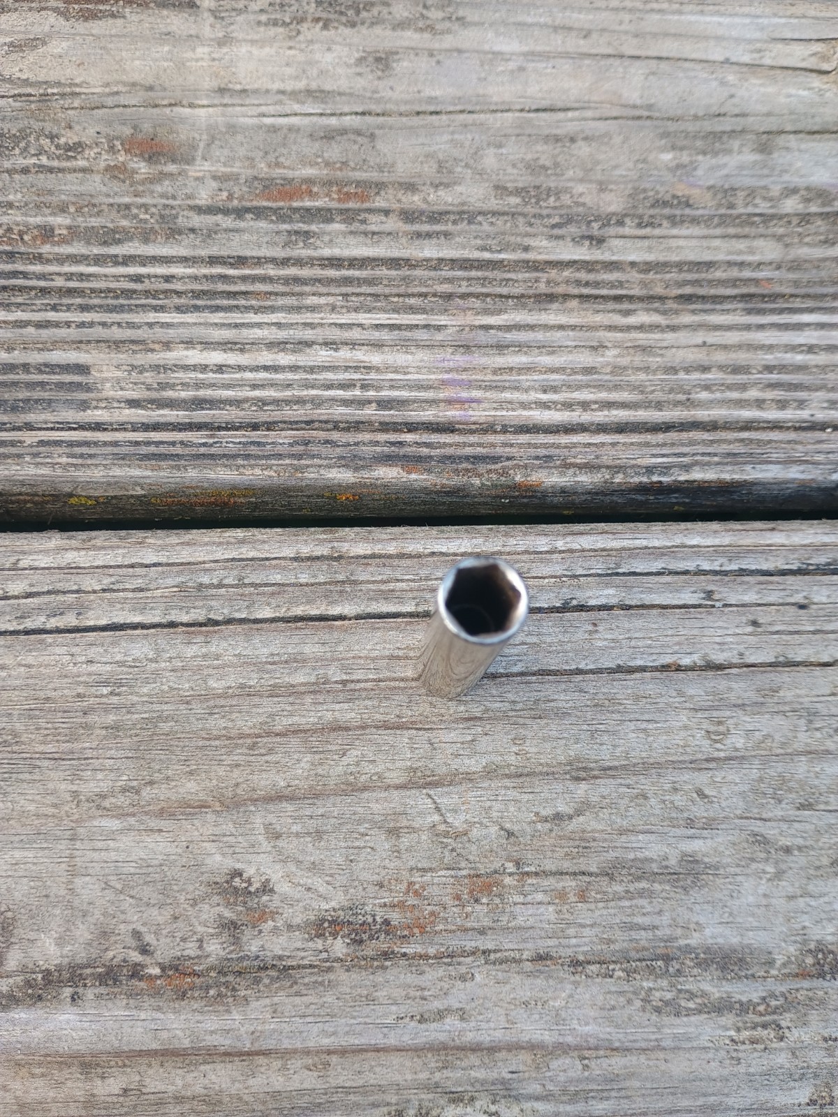 Vintage Craftsman 8mm 6 Point Deep Socket 1/4″ Drive Inverted G 44405 USA