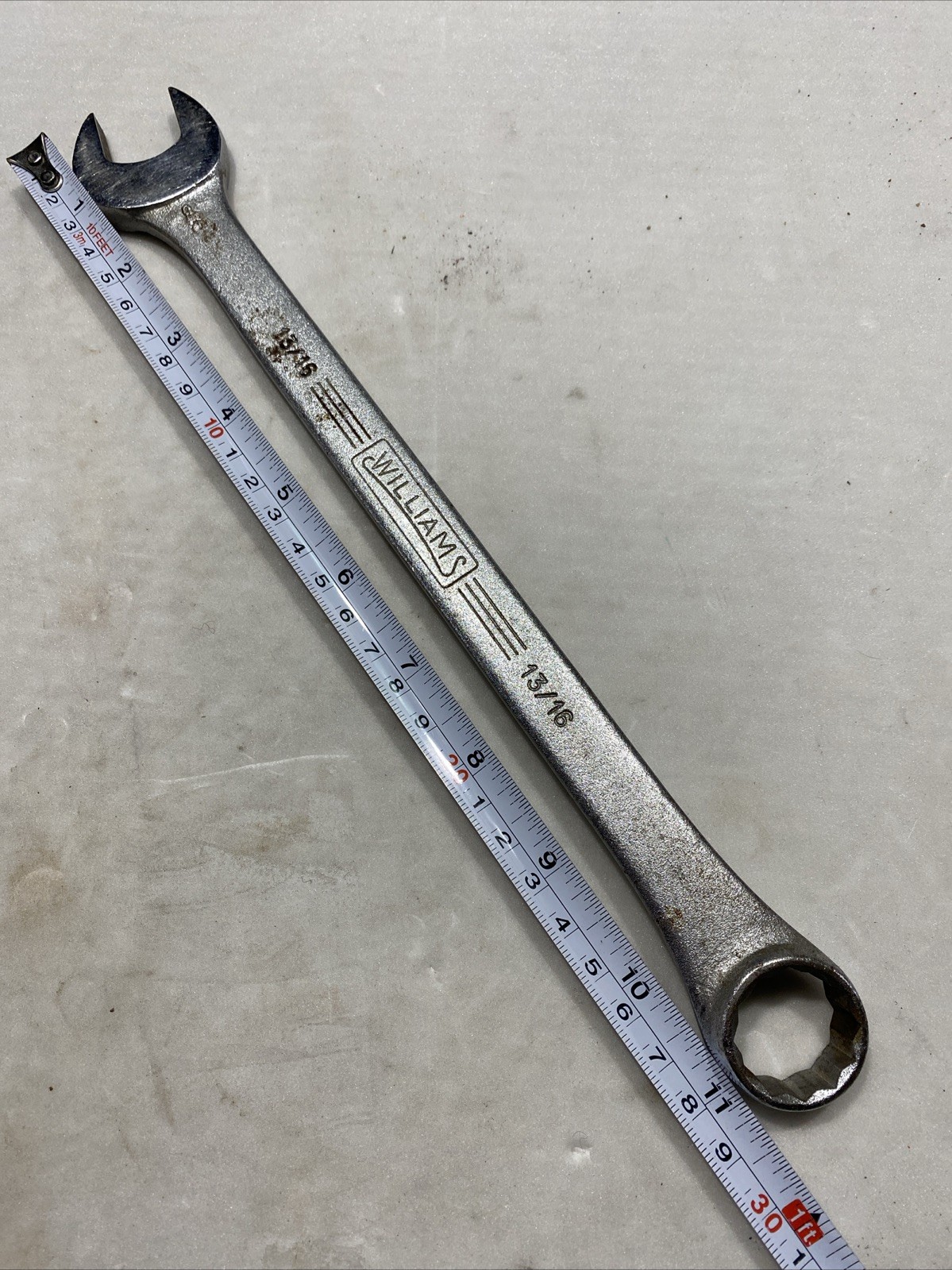 Williams Tools SUPERRENCH No. 1167A – 13/16″ Combination Wrench 12 Point USA