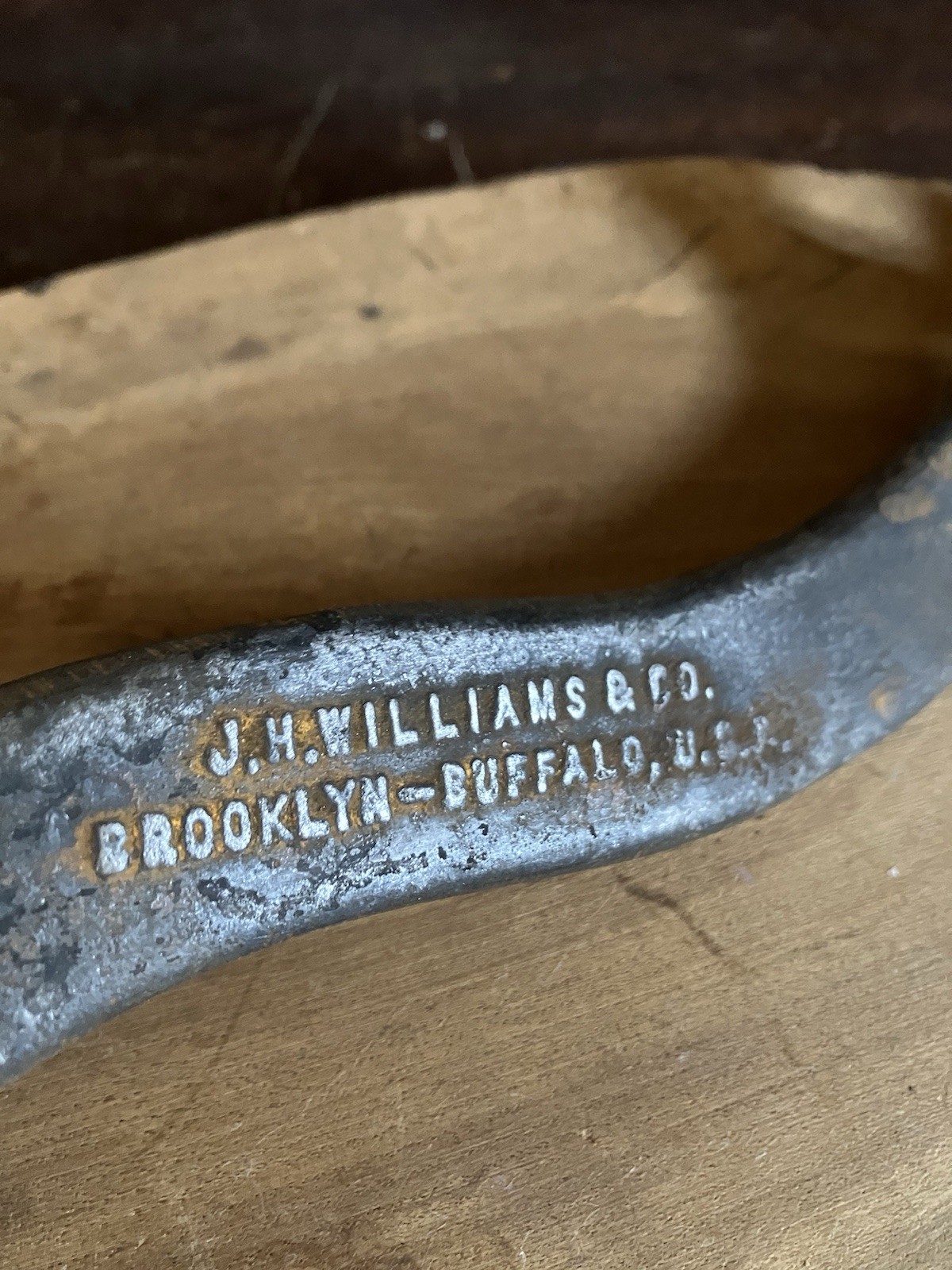 JH Williams And Co. 1/2” S-Curve Wrench: Brooklyn-Buffalo NY No. 367