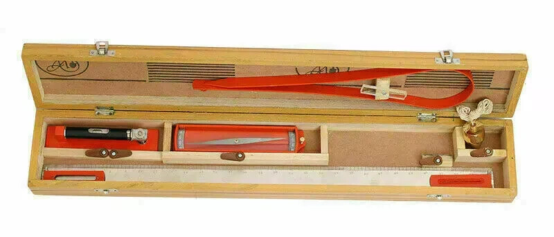 Plan Table Accessorie Indian Made Plum Bob, Through Compass, Level, Sight vane