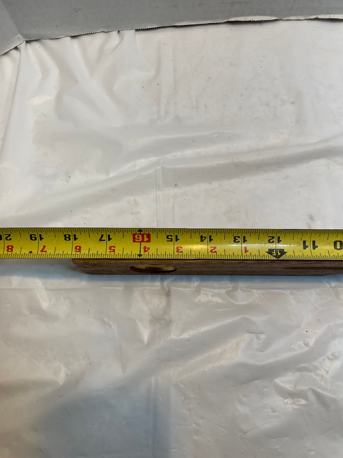 Vintage Globemaster 18″ Wood Brass Level – 5936/18